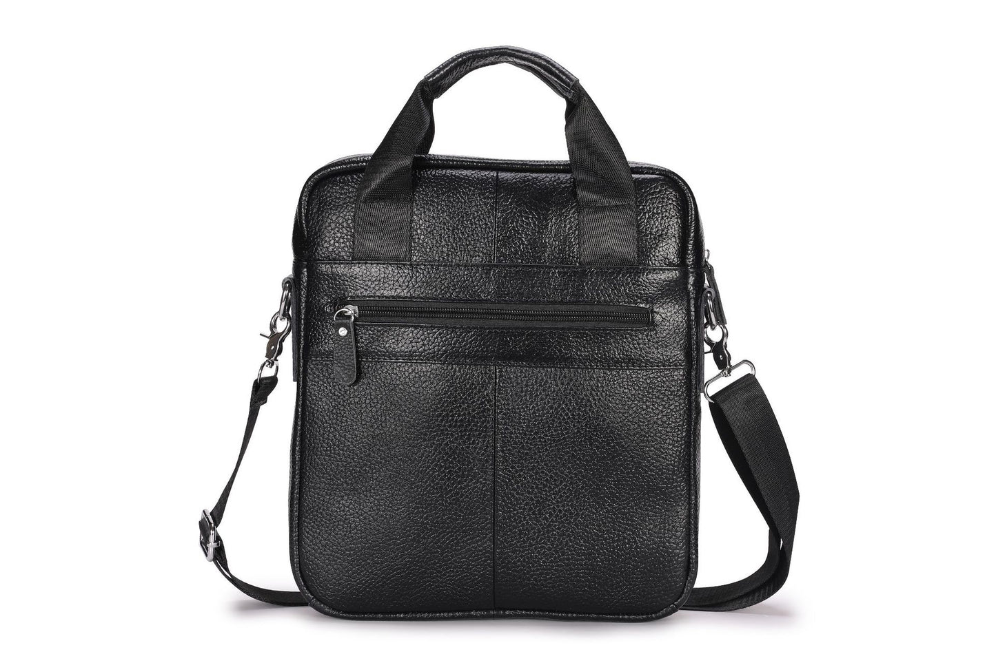 Men's Shoulder Bag Genuine Cowhide Leather Fashion Casual Business Men's Crossbody Bag Handbag 