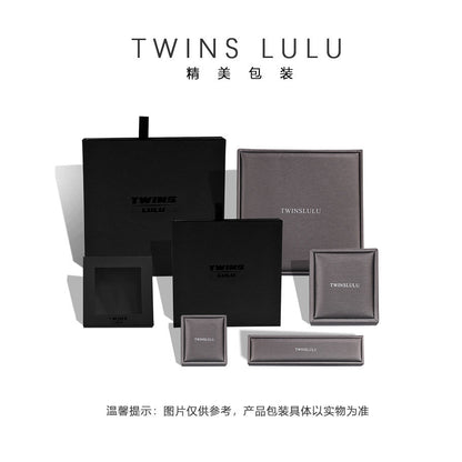 TWINS LULU幸運の四つ葉クローバーネックレスロマンチックプレゼント