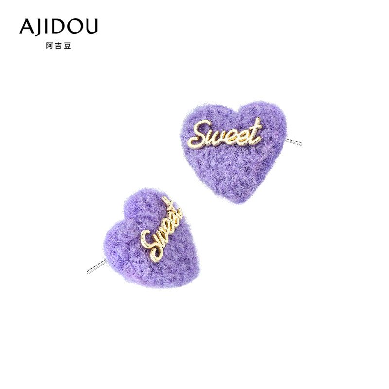 AJIDOU/さくらハニーシリーズsweetハートピアス贈り物