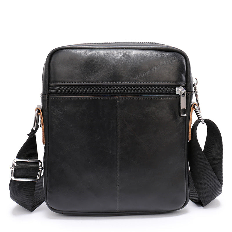 Men's shoulder bag Genuine cowhide leather wear-resistant retro casual fashion multifunctional crossbody bag for men 