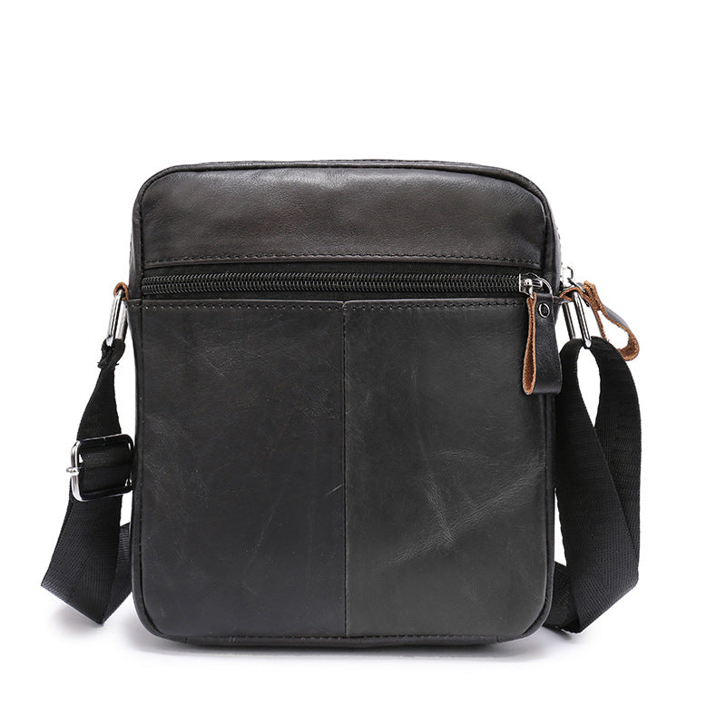 Men's Shoulder Bag Genuine Cowhide Leather Casual Sports Men's Crossbody Bag Briefcase 