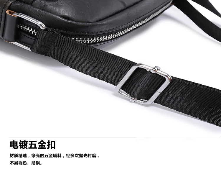 Men's Shoulder Bag Casual Retro Messenger Bag Men's Crossbody Bag 