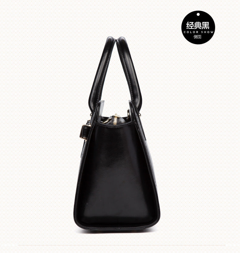 Genuine leather women's bag cowhide fashion handbag shoulder bag retro trend handbag.bag