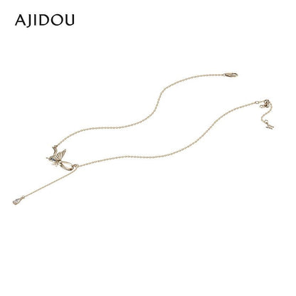 AJIDOU蝶シリーズ優雅なネックレスプレゼント