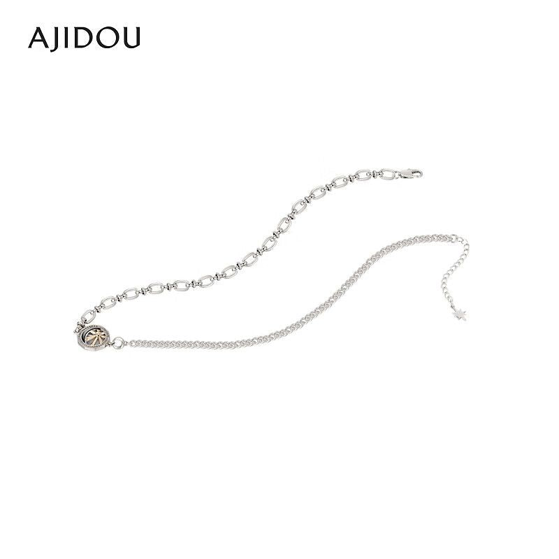 AJIDOUファッションネックレス軽量贅沢スプライスオリジナルネックチェーンギフト