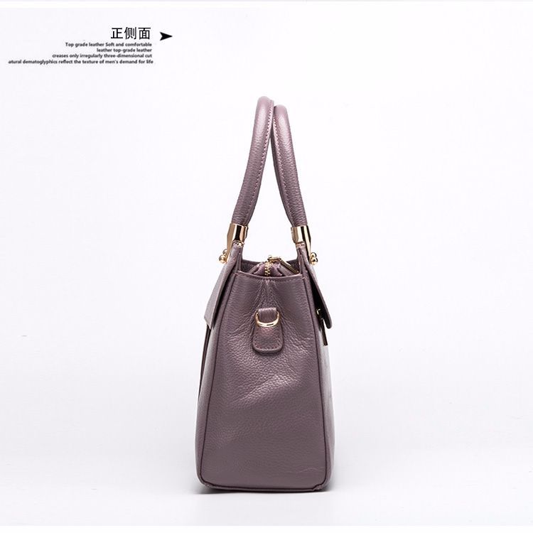 Genuine leather ladies handbag fashion crossbody bag shoulder bag zipper elegant temperament handbag.bag