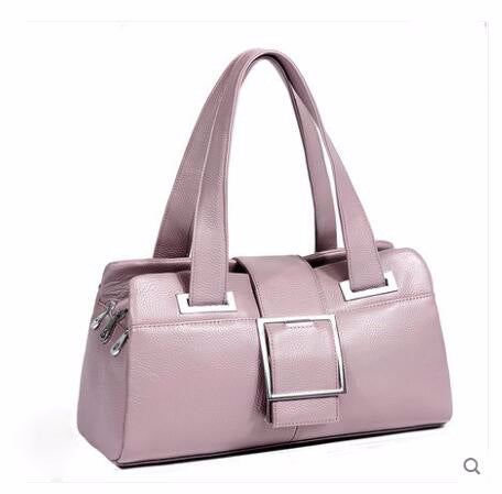 Genuine leather women's bag top cowhide handbag big bag fashion handbag that goes with everything.bag