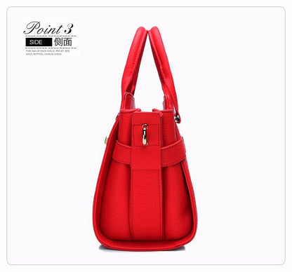 Genuine Leather Bag Women Shrink Pattern Birkin Bag Crossbody Bag Fashion Elegant Shoulder Bag Cowhide Handbag