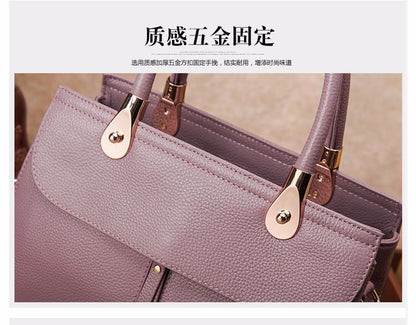 Genuine leather ladies handbag fashion crossbody bag shoulder bag zipper elegant temperament handbag.bag