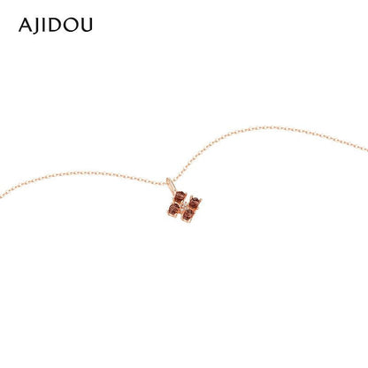 AJIDOUシンプル上品女性ファッションネックレス贈り物