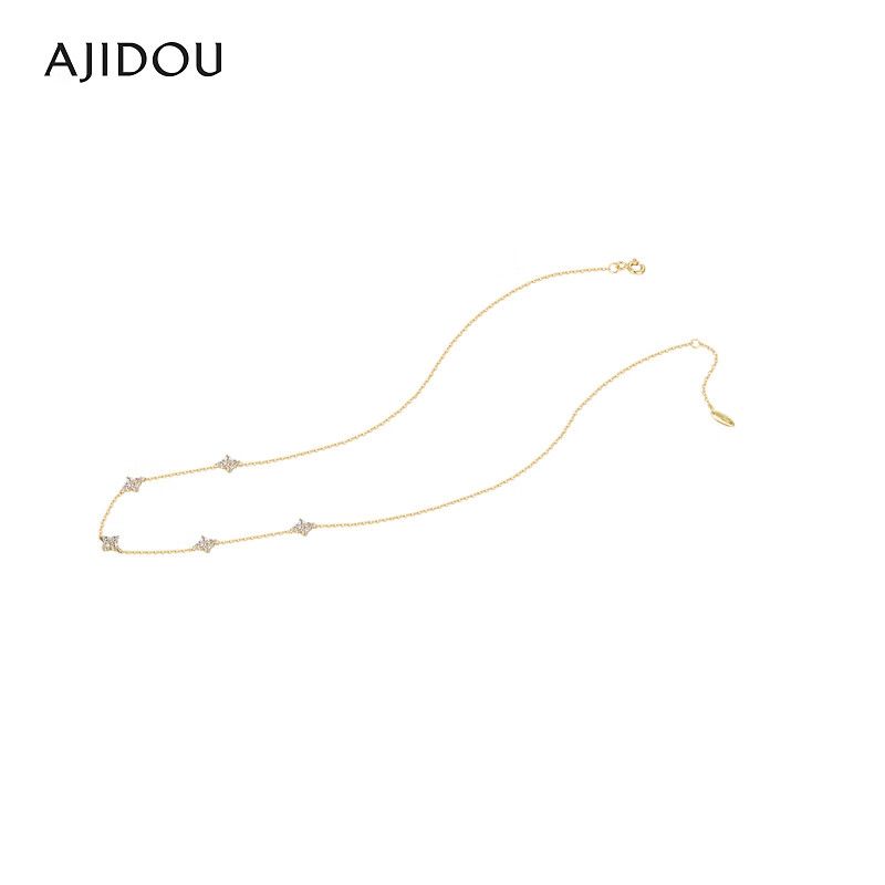 AJIDOU 925シルバー優雅スタイリッシュネックレス贈り物