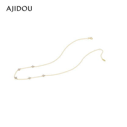 AJIDOU 925シルバー優雅スタイリッシュネックレス贈り物