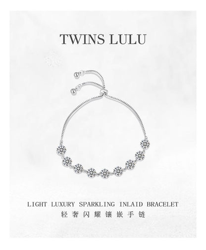 TWINS LULU贅沢キラキラinsブレスレットプレゼント