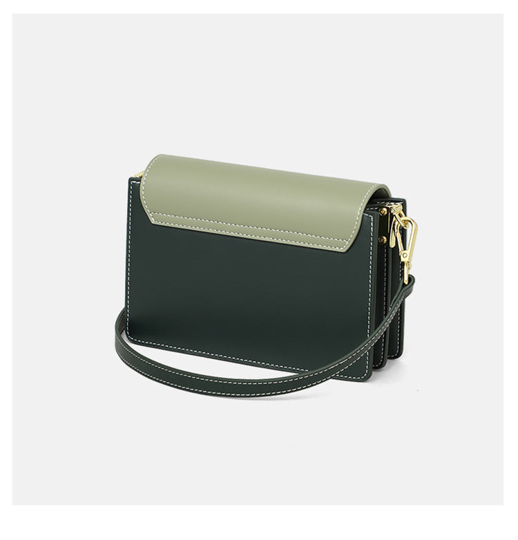 Women Bag Crossbody Bag Color Matching Square Bag Underarm Bag Fashion Shoulder Bag.Pochette