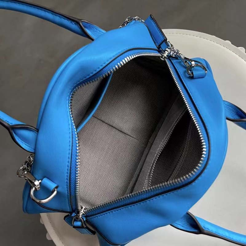 Women's handbag crossbody bag genuine leather triangular chain bag luxury fashion irregular handbag.bag