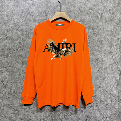 AMIRIファッション長袖男性Tシャツ おしゃれクールカジュアル 上着 SY1196