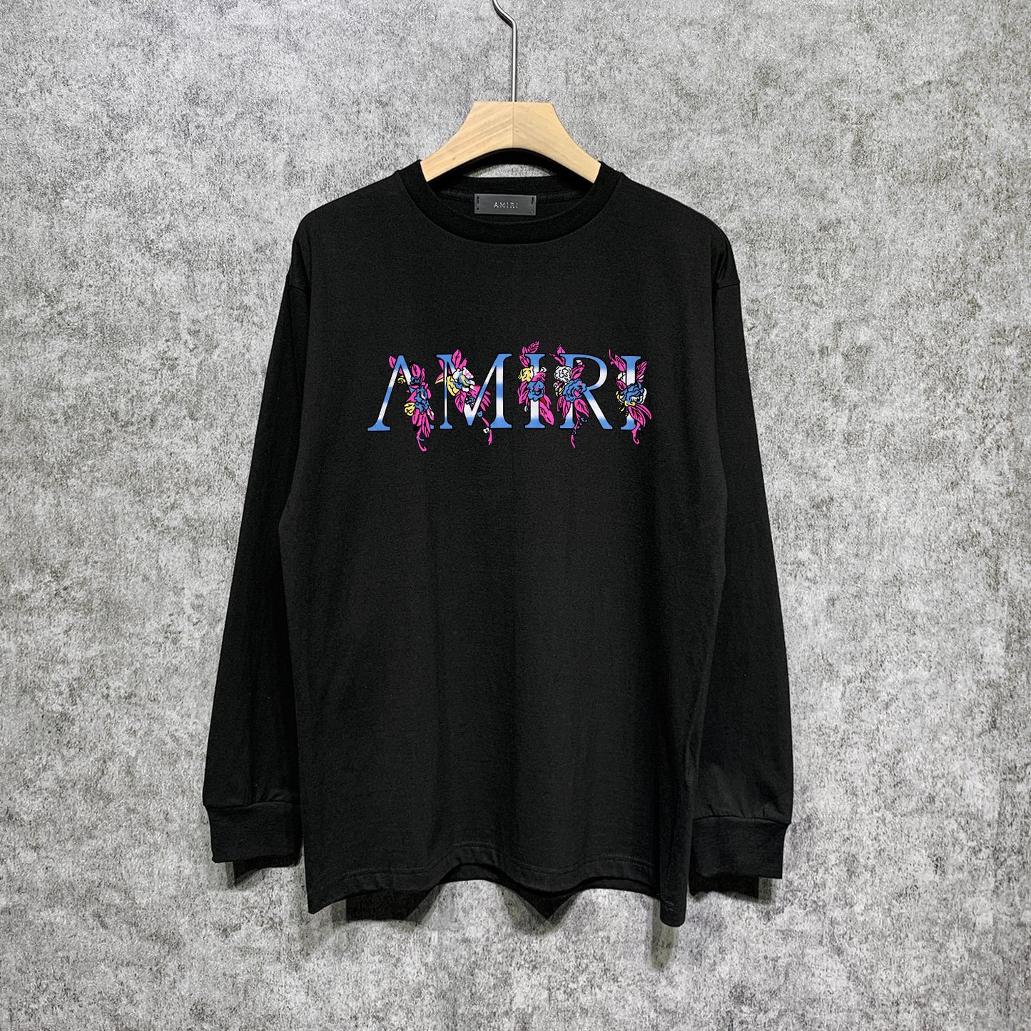 AMIRIファッション長袖男性Tシャツ おしゃれクールカジュアル 上着 SY1185