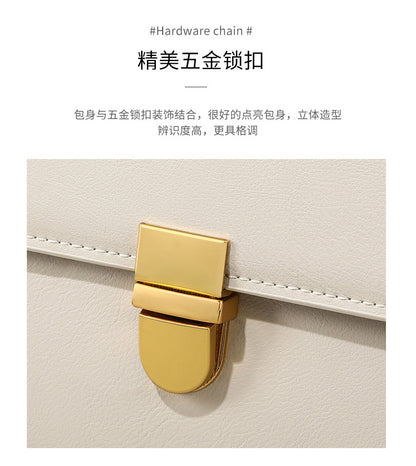 Women's fashion bag Genuine leather women's bag Underarm clutch bag Shoulder bag that matches any temperament.Pochette