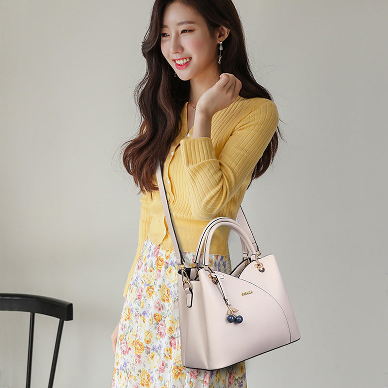 Women's handbag Genuine leather crossbody bag ins Simple retro elegant Shoulder bag that goes with anything Handbag.bag