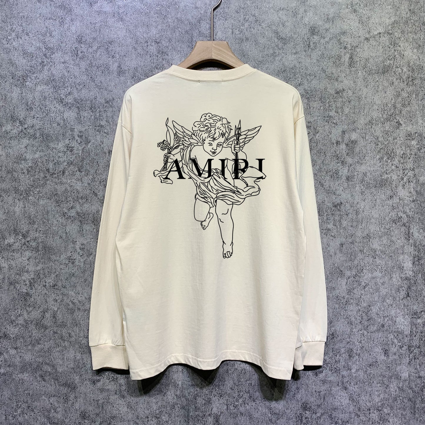 AMIRIファッション長袖男性Tシャツ おしゃれクールカジュアル 上着 SY1198