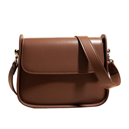 Genuine leather crossbody bag Women's bag Underarm bag Trends Goes with anything Shoulder bag.Pochette