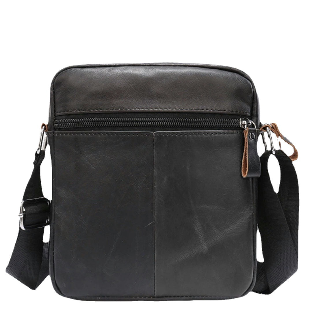 Men's Shoulder Bag Genuine Cowhide Leather Casual Sports Men's Crossbody Bag Briefcase 