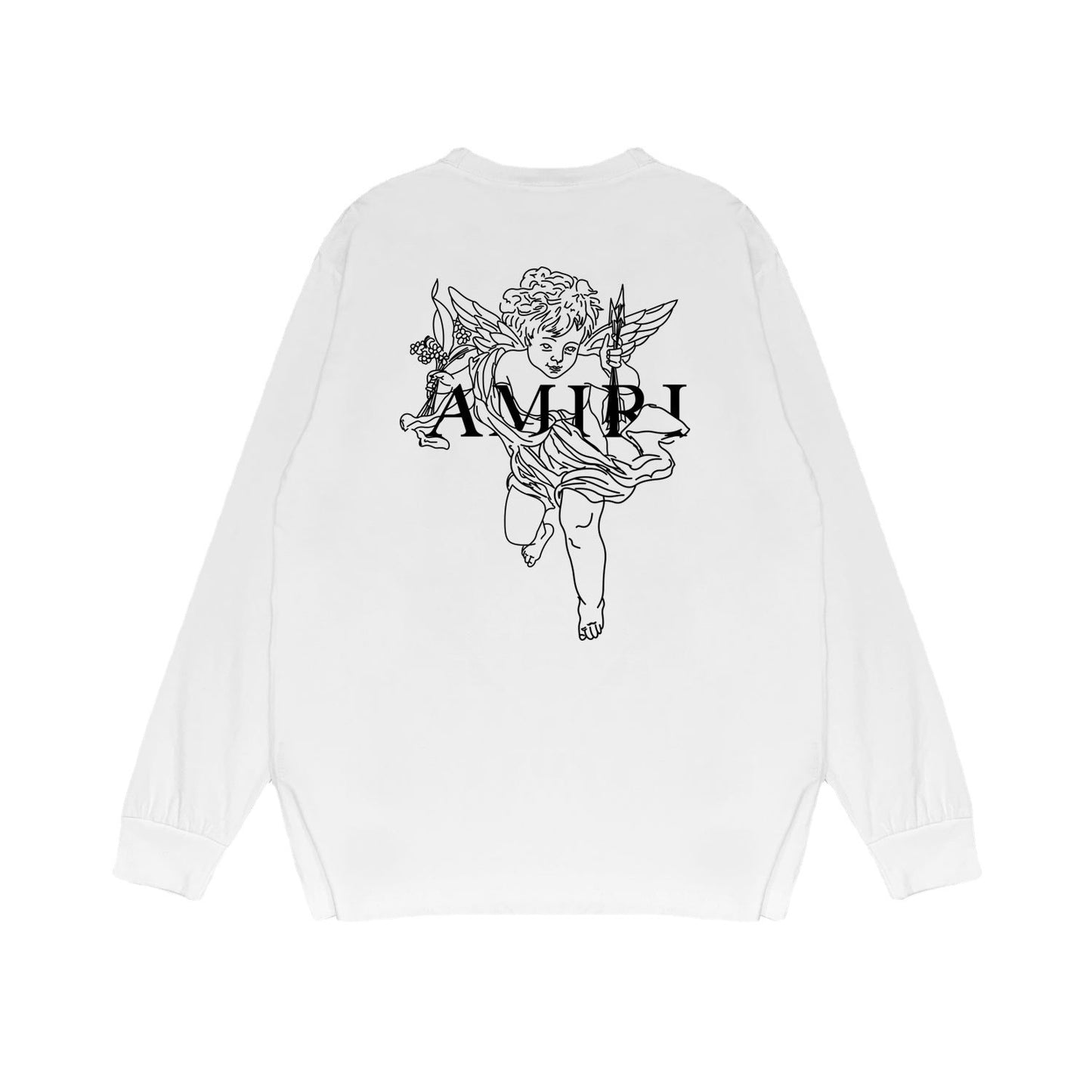 AMIRIファッション長袖男性Tシャツ おしゃれクールカジュアル 上着 SY1198