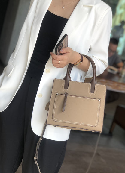 Genuine Leather Women's Bag Crossbody Bag Stylish Casual Handbag Cowhide Retro Style Shoulder Bag Handbag. Bag