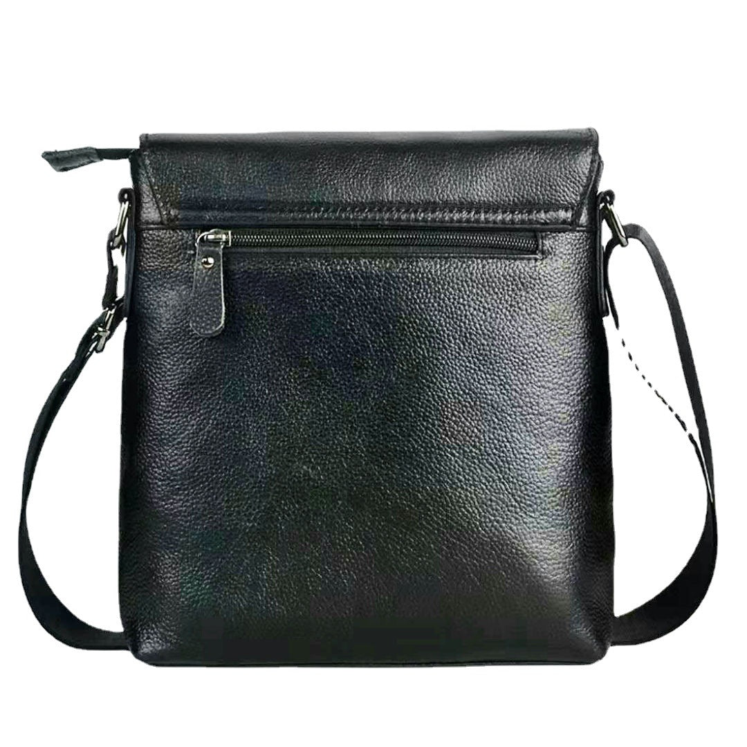 Men's Shoulder Bag Cowhide Sports Business Men's Crossbody Bag 