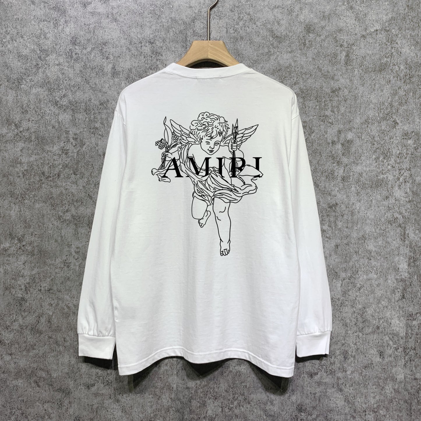 AMIRIファッション長袖男性Tシャツ おしゃれクールカジュアル 上着 SY1198