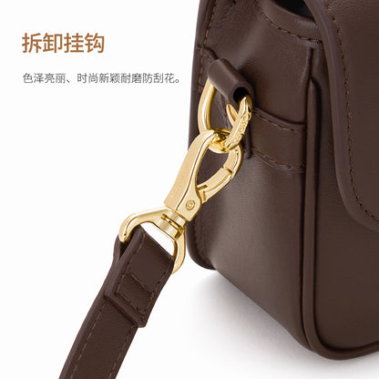 Women's Chain Bag Trendy Fashion Underarm Bag Genuine Leather Elegant Shoulder Bag Pochette