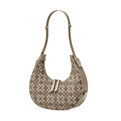 Women's bags wool handbags armpit bags are luxury hobo bags shoulder bags. Pochette