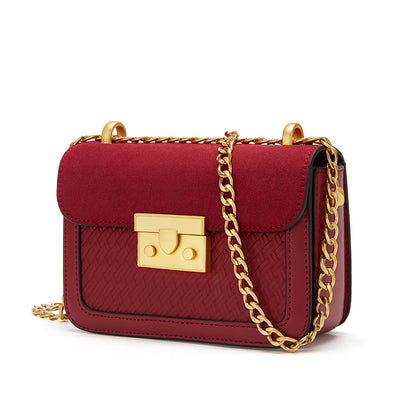 Women's bag fashion crossbody bag chain bag retro square bag shoulder bag that goes with anything. Pochette