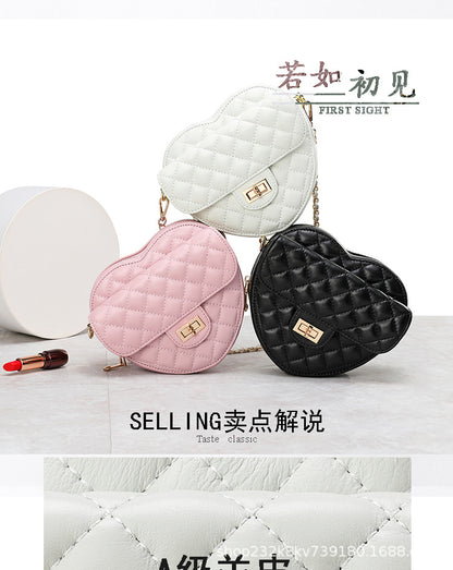 Ladies chain bag check Luxury sheep leather crossbody bag Genuine leather shoulder bag that goes with anything. Pochette