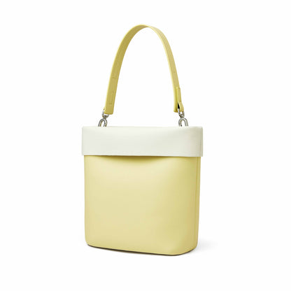 Genuine leather bag Bucket bag Commuting fashion Mini bag Underarm bag Goes with everything Shoulder bag.Pochette