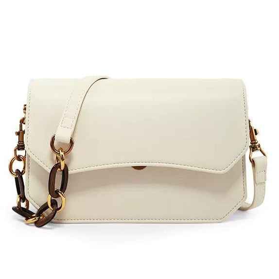 Women's underarm bag Textured chain bag Office worker commuting Shoulder bag that goes with anything.Pochette