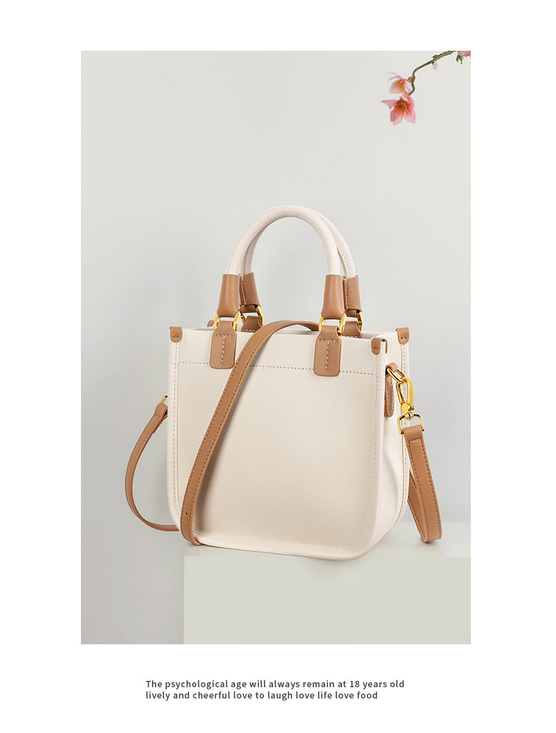 Ladies bag large capacity luxury handbag bucket bag fashion shoulder bag simple handbag.bag