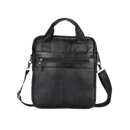 Men's Shoulder Bag Genuine Cowhide Leather Fashion Casual Business Men's Crossbody Bag Handbag 