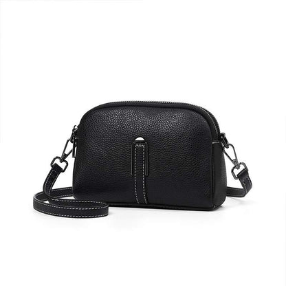 Women's bag Fashion Genuine leather crossbody bag that goes with anything Multifunctional elegant commuting shoulder bag.Pochette