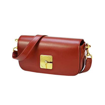 Ladies Underarm Bag Women Luxury Genuine Leather Pouch Bag Fashion Shoulder Bag.Pochette