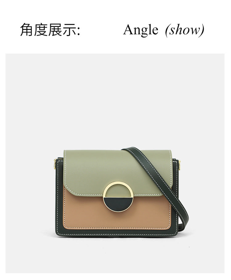 Women Bag Crossbody Bag Color Matching Square Bag Underarm Bag Fashion Shoulder Bag.Pochette