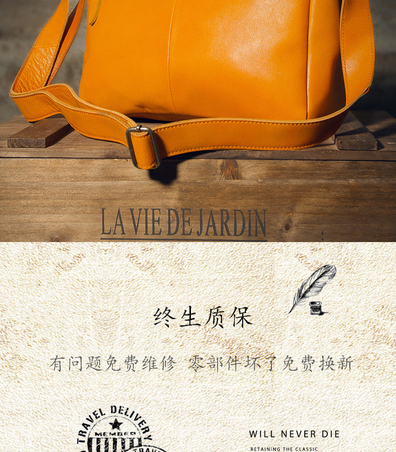 Men's Messenger Bag Korean Fashion Casual Handmade Cowskin Genuine Leather Male Crossbody Shoulder Bag 