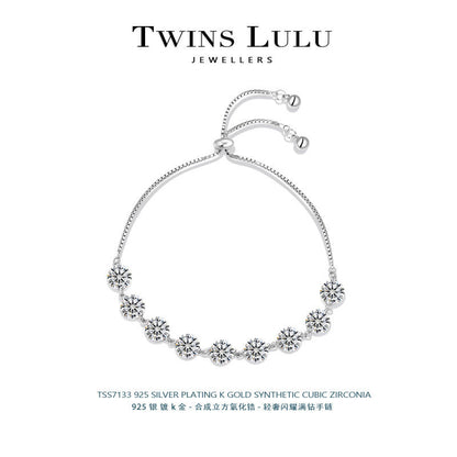 TWINS LULU贅沢キラキラinsブレスレットプレゼント