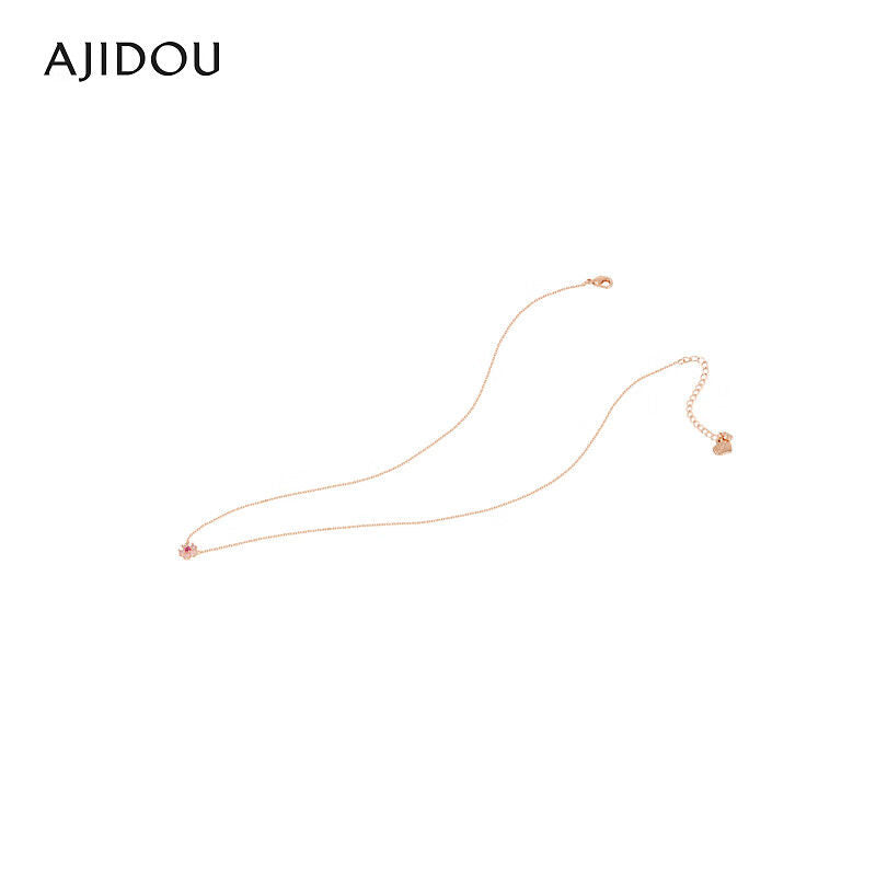 AJIDOU甘くシンプルでスタイリッシュなフラワーネックレス贈り物