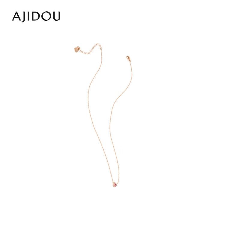 AJIDOU甘くシンプルでスタイリッシュなフラワーネックレス贈り物