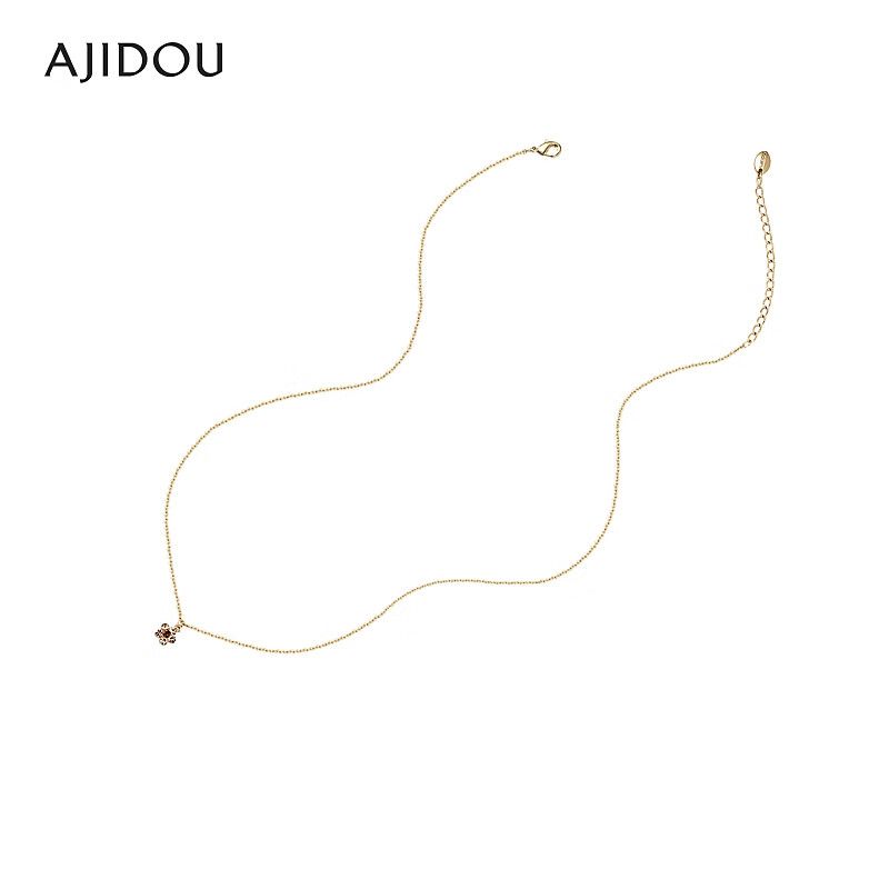 AJIDOUシンプルスタイリッシュクールオリジナルデザイン洗練されたネックレスプレゼント