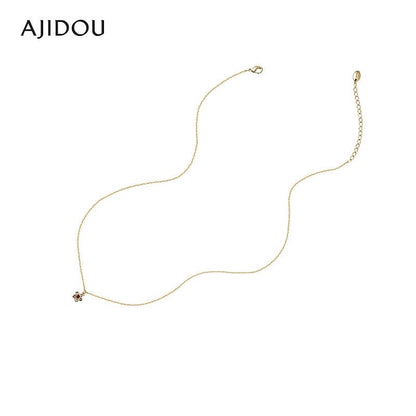 AJIDOUシンプルスタイリッシュクールオリジナルデザイン洗練されたネックレスプレゼント