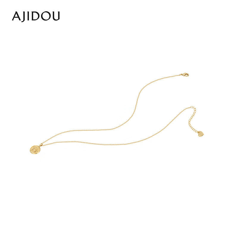 AJIDOUファッションレトロ蝶ネックレス贈り物