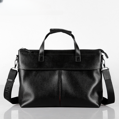 Men's Handbag Genuine Cowhide Leather High Quality Casual Computer Bag Men's Briefcase 