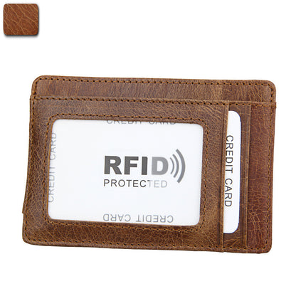 メンズ財布 rfid カードバッグ レトロ 男性用ウォレット